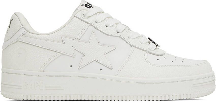 BAPE White Sta #9 Sneakers