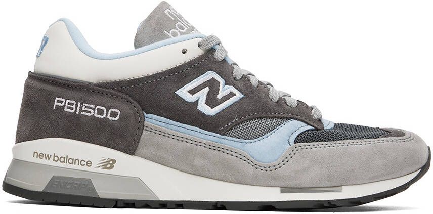 BEAMS PLUS Gray & Blue Paperboy & New Balance Edition 1500 Sneakers