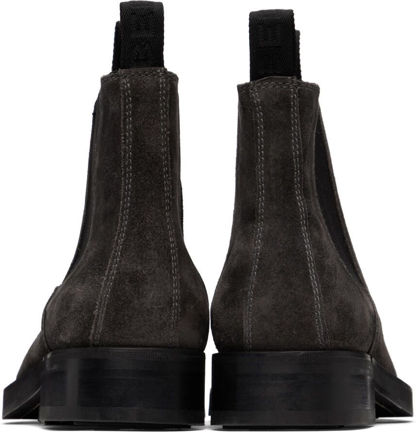 Belstaff Gray Longton Chelsea Boots