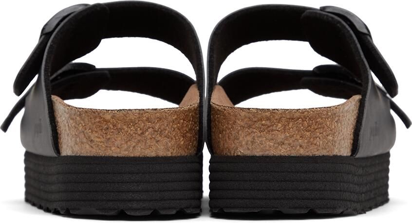 Birkenstock Black Papillio Arizona Platform Sandals