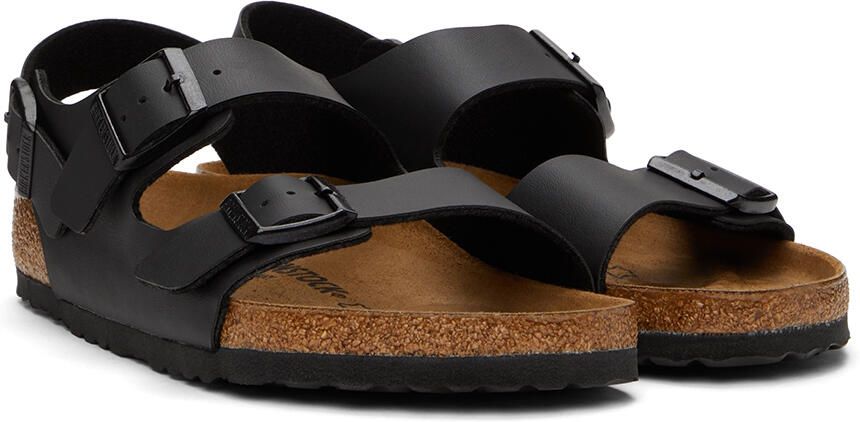 Birkenstock Black Regular Milano Sandals