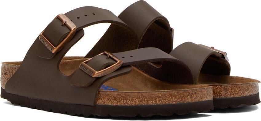 Birkenstock Brown Arizona Sandals - Picture 2
