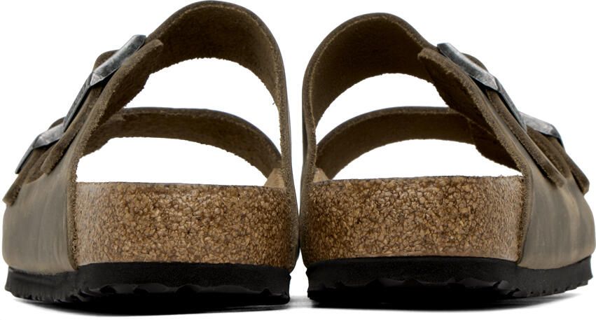 Birkenstock Brown Regular Arizona Soft Footbed Sandals