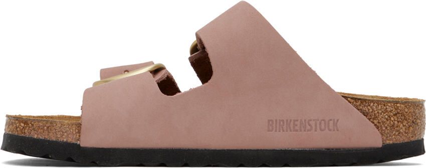 Birkenstock Pink Narrow Arizona Sandals - Picture 3