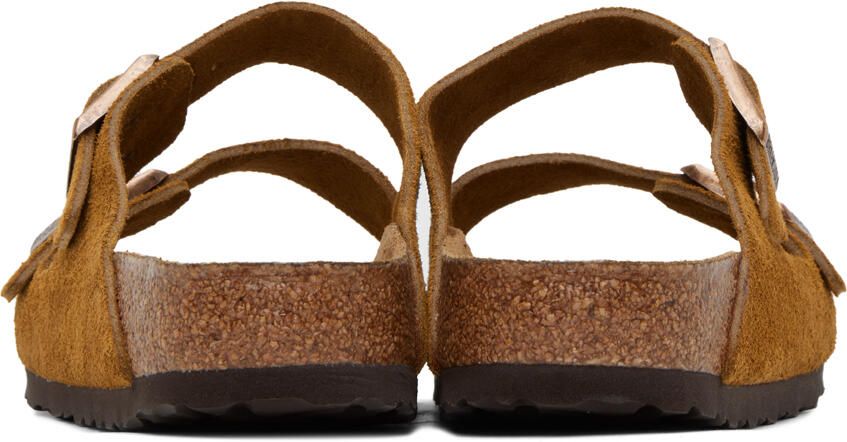 Birkenstock Tan Regular Arizona Soft Footbed Sandals