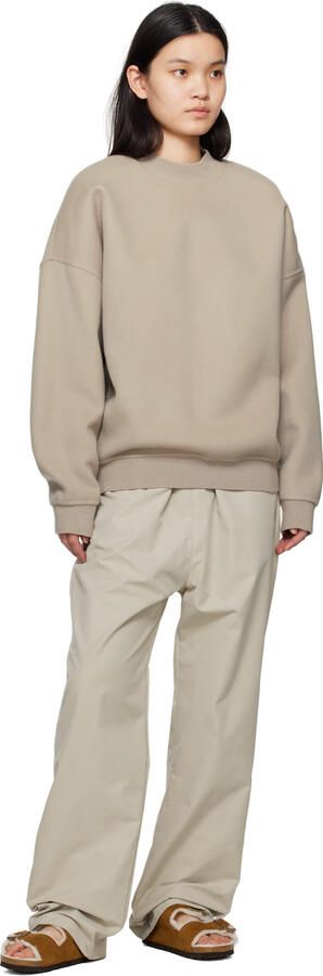 Birkenstock Tan Narrow Shearling Arizona Sandals - Picture 4