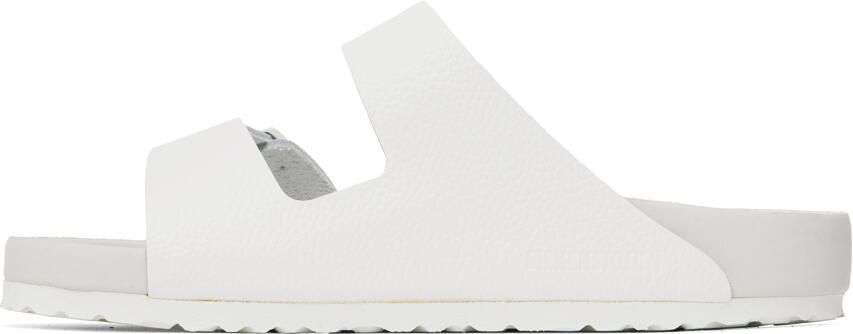 Birkenstock White Regular Arizona Sandals - Picture 3