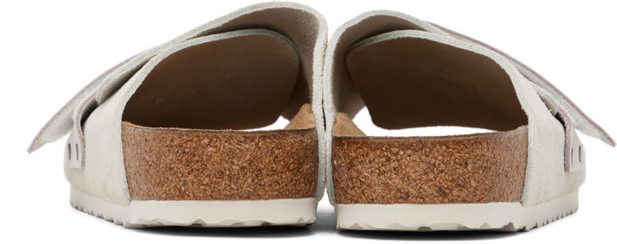 Birkenstock White Regular Kyoto Sandals