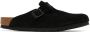 Birkenstock Black Boston Soft Footbed Loafers - Thumbnail 1