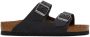 Birkenstock Black Regular Arizona Soft Footbed Sandals - Thumbnail 1