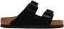 Birkenstock Black Regular Soft Footbed Arizona Sandals - Thumbnail 1