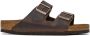 Birkenstock Brown Regular Leather Arizona Sandals - Thumbnail 1