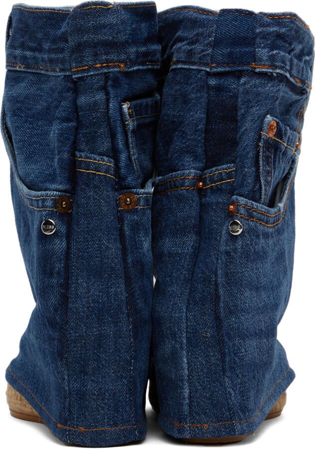 Bless Blue Jeansheels Wedge Heels - Picture 3