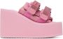 Blumarine Pink Suicoke Edition MOTO-Cab Heeled Sandals - Thumbnail 1