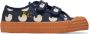 Bobo Choses Kids Navy Rubber Duck All Over Sneakers - Thumbnail 1