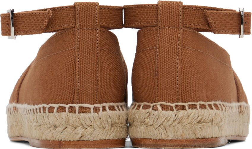 Bode Brown Ankle Strap Espadrilles - Picture 5