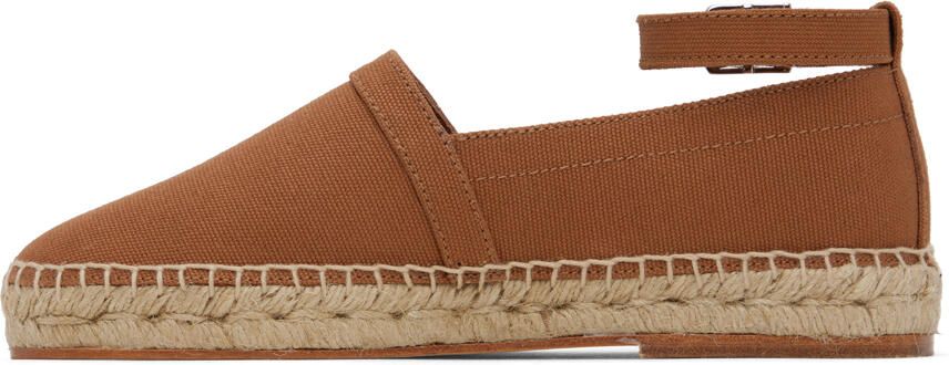 Bode Brown Ankle Strap Espadrilles - Picture 3