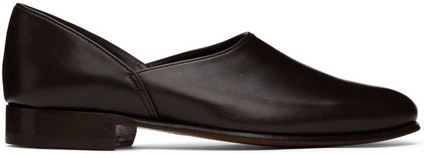 Bode Brown Leather House Loafers