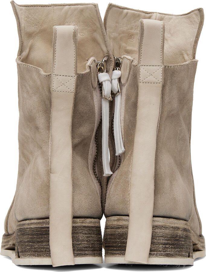 Boris Bidjan Saberi Beige Boot 1 Boots - Picture 2