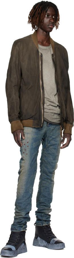 Boris Bidjan Saberi Black Bamba 1.1 Sneakers - Picture 4