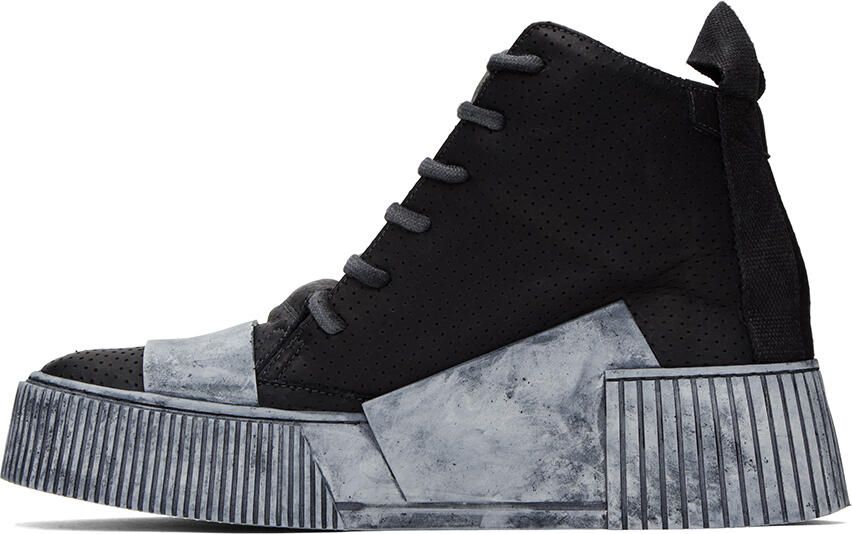 Boris Bidjan Saberi Black Bamba 1.1 Sneakers - Picture 3