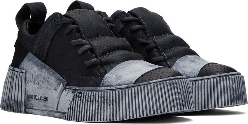 Boris Bidjan Saberi Black Bamba 2.1 Sneakers - Picture 2