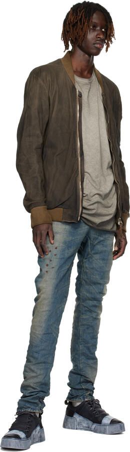 Boris Bidjan Saberi Black Bamba 2.1 Sneakers - Picture 4