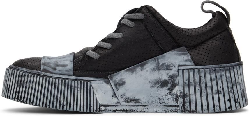 Boris Bidjan Saberi Black Bamba 2.1 Sneakers - Picture 3