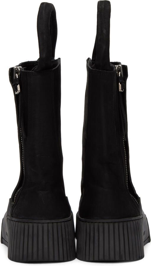 Boris Bidjan Saberi Black Bamba 4 Sneakers - Picture 5