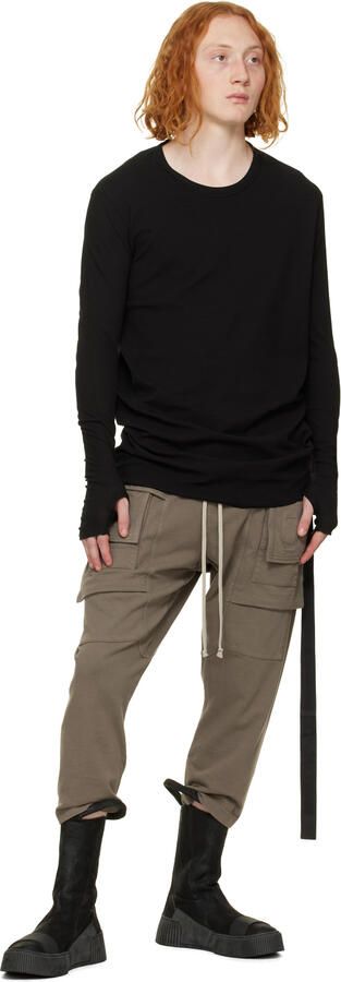 Boris Bidjan Saberi Black Bamba 4 Sneakers - Picture 4