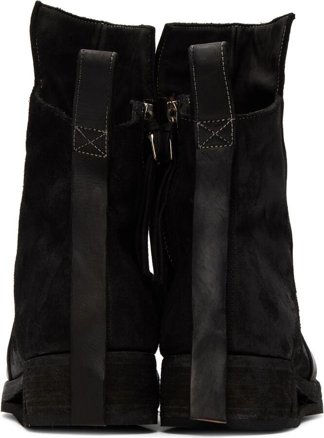 Boris Bidjan Saberi Black Boot 1 Boots - Picture 2