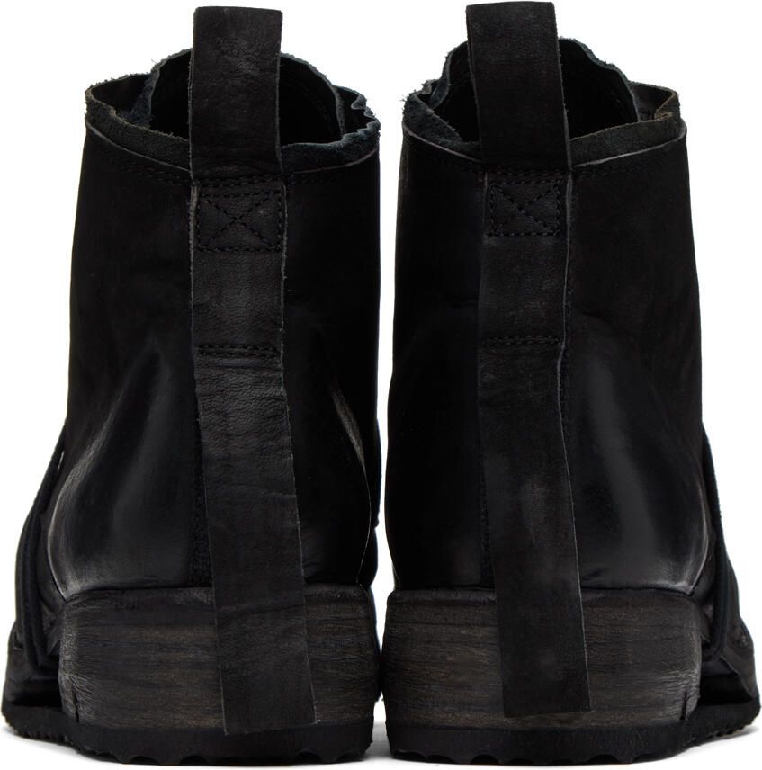 Boris Bidjan Saberi Black 'Boot4' Boots