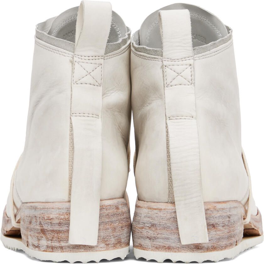 Boris Bidjan Saberi Gray 'Boot4' Boots