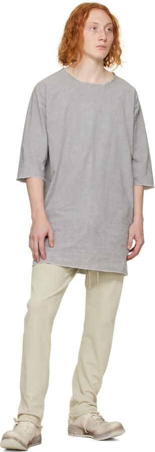 Boris Bidjan Saberi Gray Shoe1 Oxfords - Picture 4