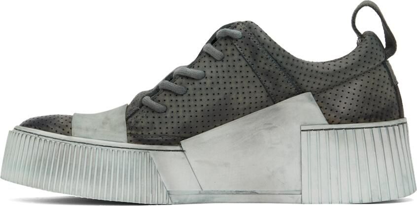 Boris Bidjan Saberi Grey Bamba 2.1 Sneakers - Picture 4