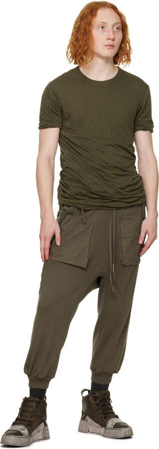 Boris Bidjan Saberi Khaki Bamba 1.1 Sneakers - Picture 4