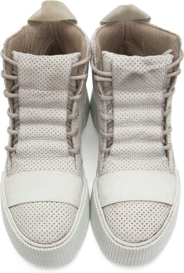 Boris Bidjan Saberi Off-White Bamba 1.1 High Top Sneakers - Picture 3