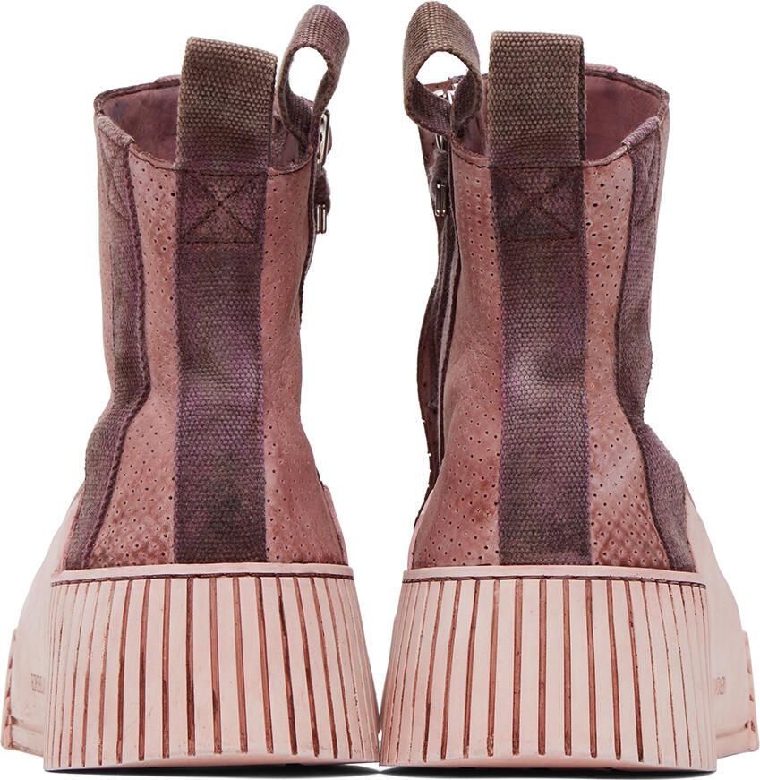 Boris Bidjan Saberi Pink Bamba 3.2 Sneakers