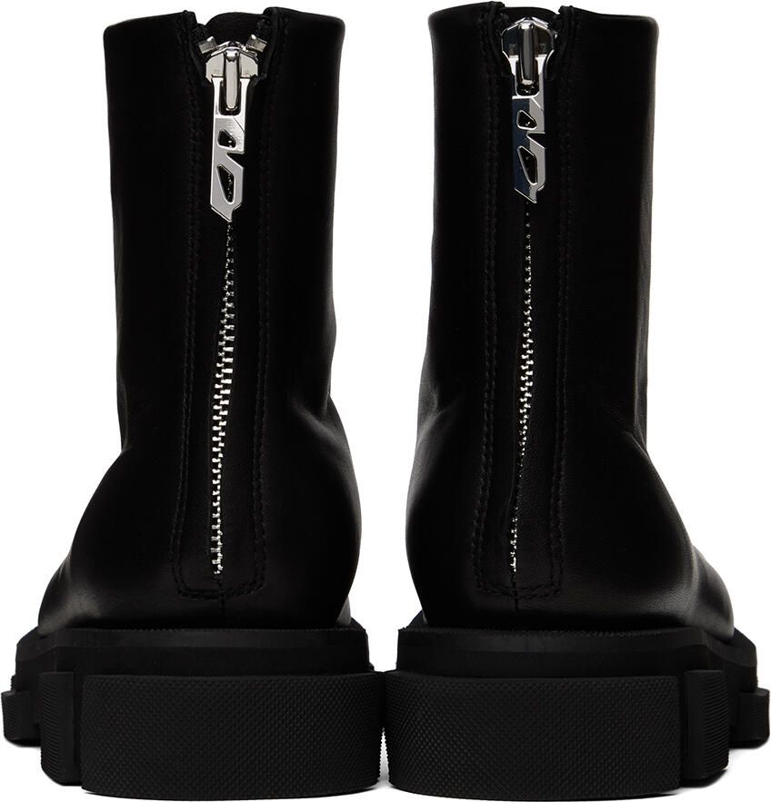 Both Black Gao Boots