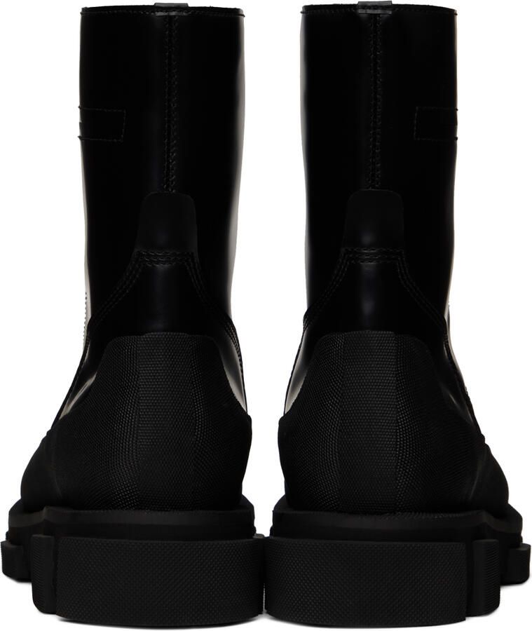 Both Black Gao Boots