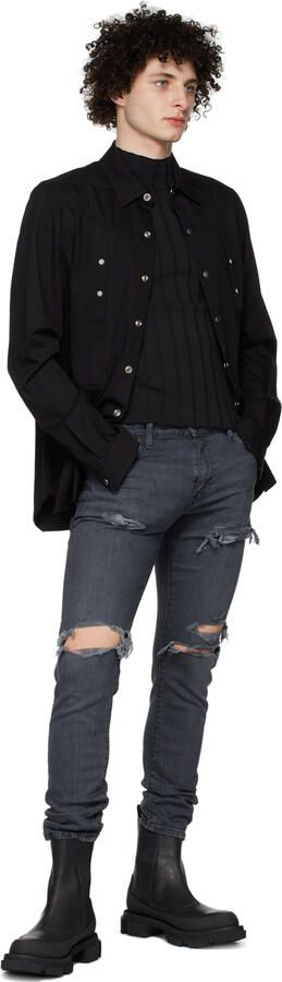 Both Black Gao Chelsea Boots - Picture 7