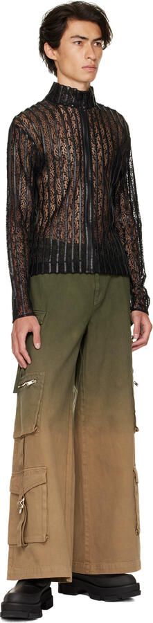 Both Black Platform Gao Chelsea Boots - Picture 4