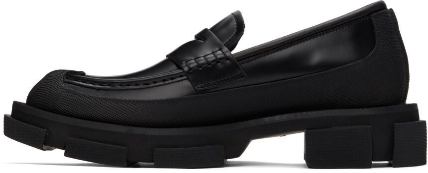 Both Black Gao Loafers - Picture 5