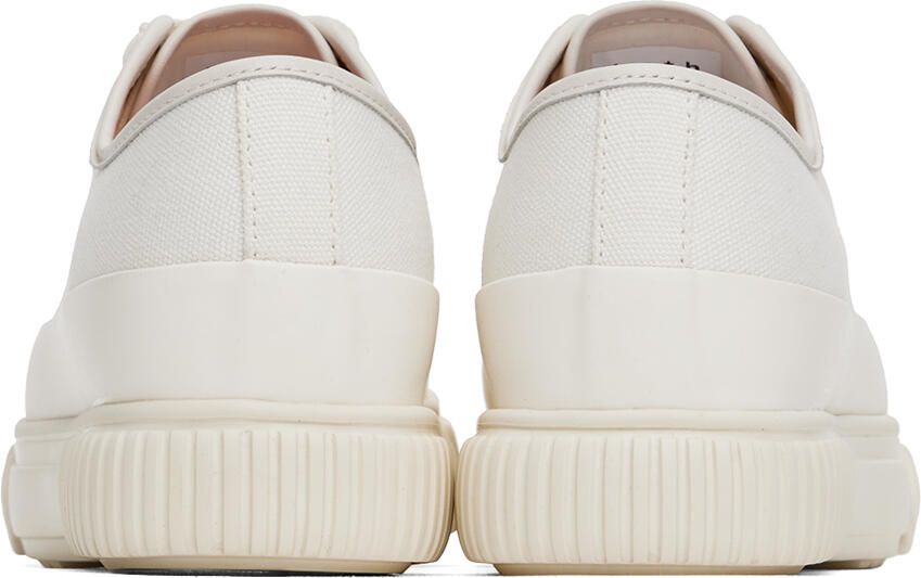 Both Off-White Classic Platform Low Sneakers