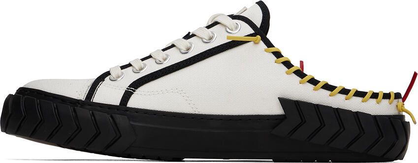 Both White Tyres Deconstruct Slippers - Picture 3