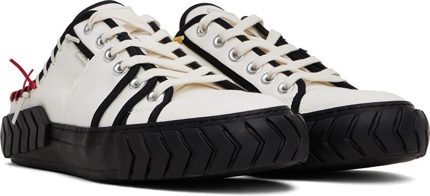 Both White Tyres Deconstruct Slippers - Picture 2