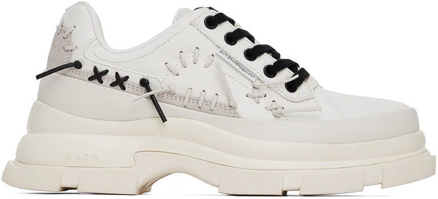 Both White Gao Sneakers