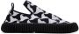 Bottega Veneta Black & White Ripple Sneakers - Thumbnail 1