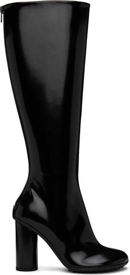 Bottega Veneta Black Atomic Tall Boots