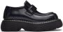 Bottega Veneta Black Leather Swell Loafers - Thumbnail 1